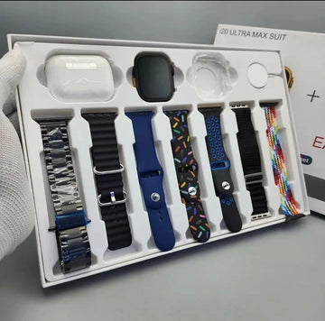 i20 Ultra Smartwatch Big Pack (7-in-1 Premium Deal)