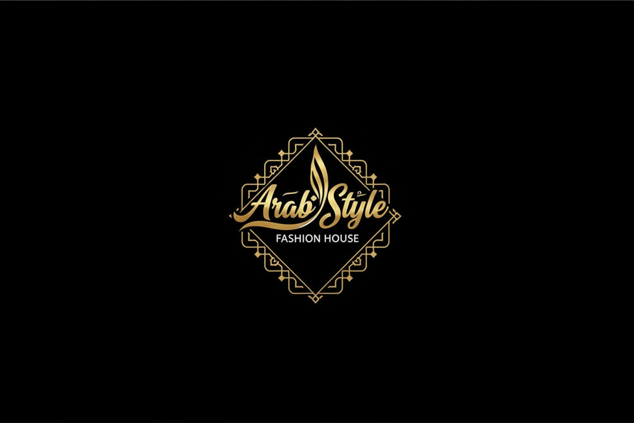 Arab Style Logo Black Background